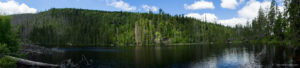 Prášilské Lake panorama